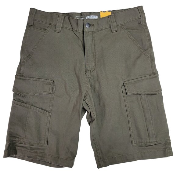 Carhartt BS3542-M Men's Rugged Flex Canvas Cargo Work Short Relaxed Fit Size 32 - Picture 1 of 4